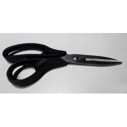 Forbici da cucina ottime per pesce, carne e verdure. Manico in nylon molto robusto. Lavabile in lavastoviglie