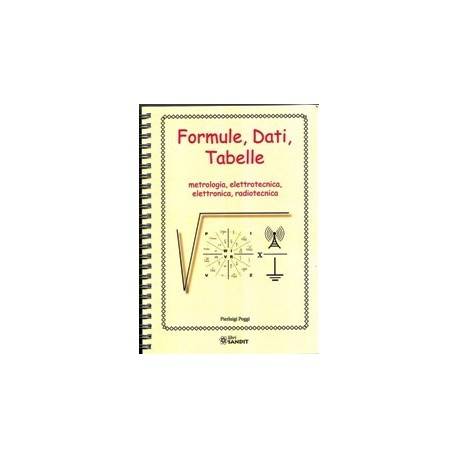 FORMULE, DATI, TABELLE