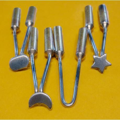 Punte pirografo ornamentali