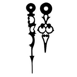 Lancette barocco in alluminio