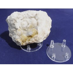 Supporti rotondi in plastica - diametro 7,2 cm - altezza 2,5 cm