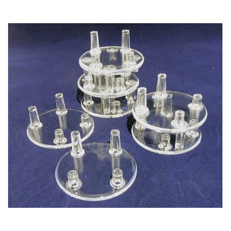 Supporto in plastica rotondo