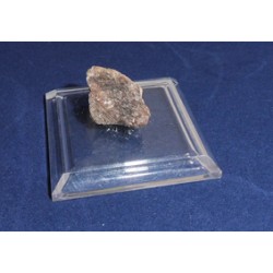 Basetta in plastica trasparente quadrata 5x5 cm altezza 0,5 cm