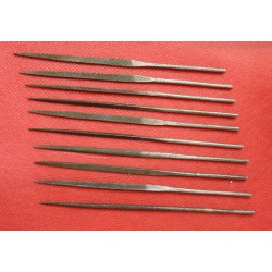 Set 10 micro lime di precisione per metallo