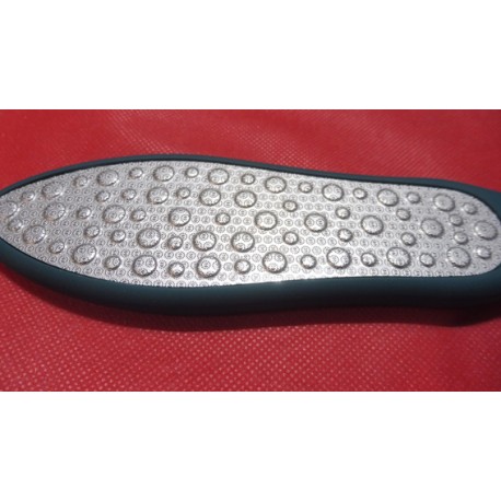 Raspa in acciaio per pelle secca piedi modello diritto