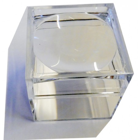 10 pezzi - Scatola trasparente con coperchio lente