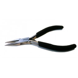 pinza inox a becchi dritti per lavori di precisione