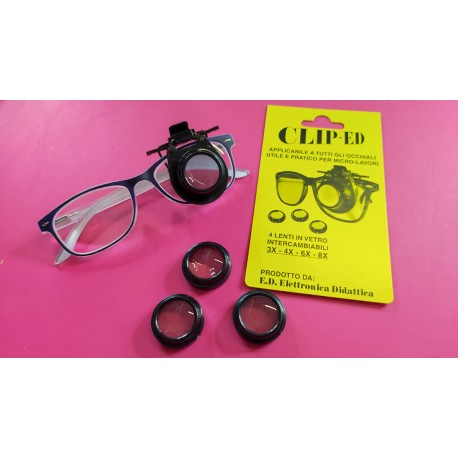 Cliped con 4 lenti