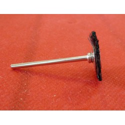 Spazzola a disco in nylon - set 3 pezzi diametro codolo 2,35 mm