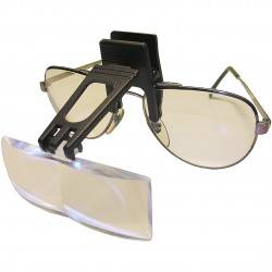 Lente clip rettangolare - 1,5X da agganciare a tutti gli occhiali