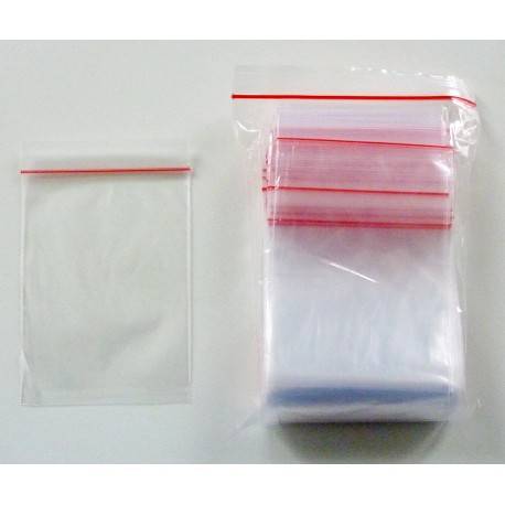 Sacchetti plastica con chiusura